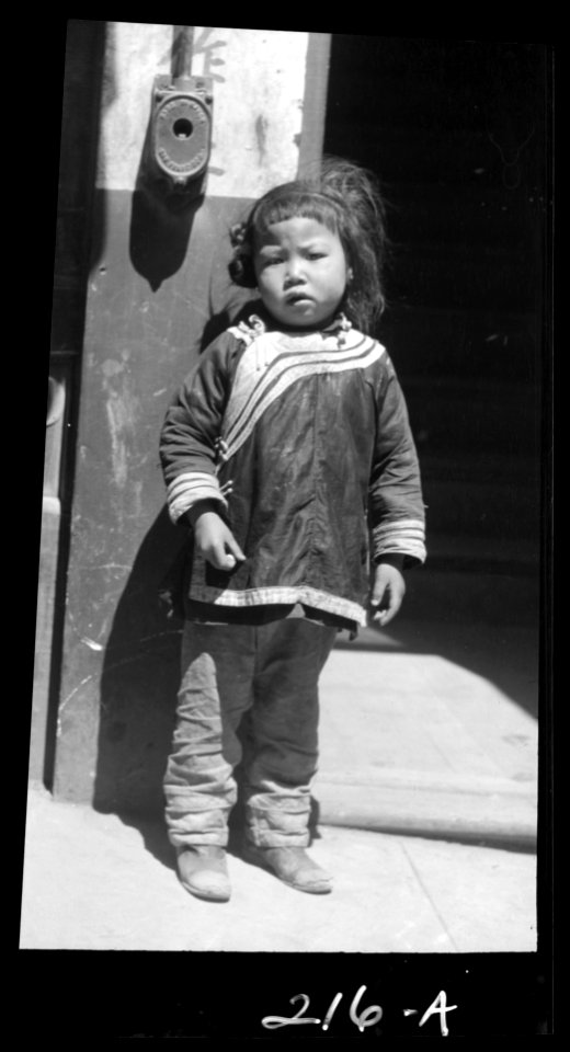 Hairy kid, Chinatown, San Francisco LOC agc.7a09006