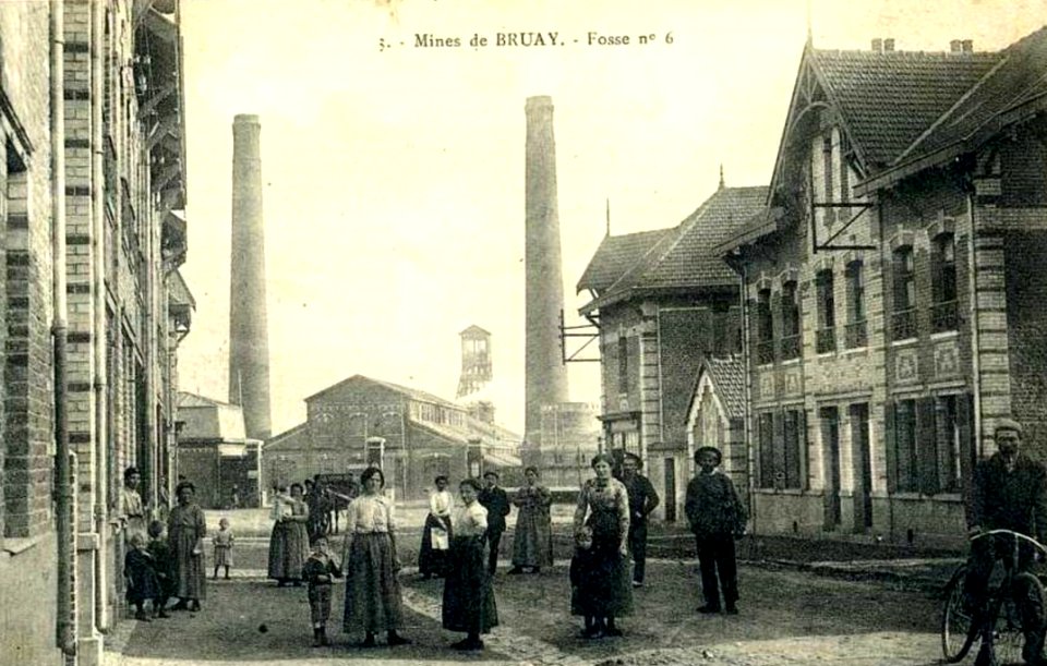 Haillicourt - Fosse n° 6 - 6 bis - 6 ter des mines de Bruay (A)