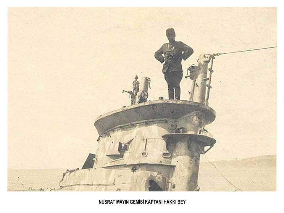 Hakki Bey, commander of the minelayer Nusret