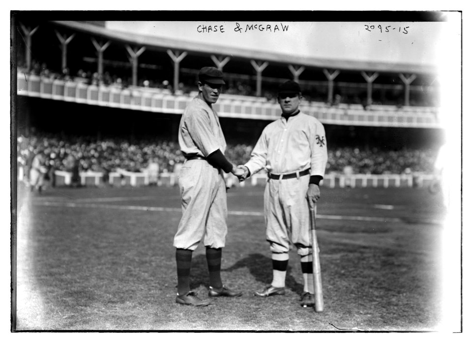 Hal Chase, New York, AL & John McGraw, New York, NL (baseball) LCCN2014688676