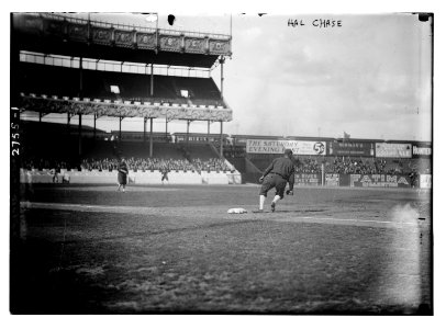 Hal Chase, Chicago AL, at the Polo Grounds, NY (baseball) LCCN2014693529
