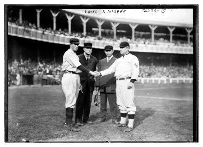 Hal Chase, New York, AL and John McGraw, New York, NL (baseball) LCCN2014688596