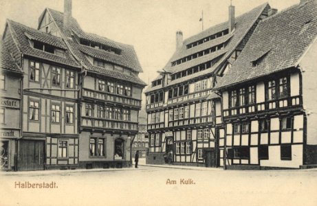 Halberstadt, Sachsen-Anhalt - Am Kulk (Zeno Ansichtskarten)