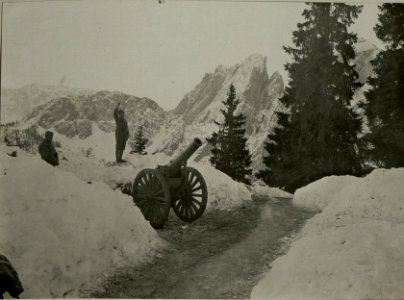 Halbe 15 cm Haubitzbatterie Nro. 11 auf dem Prassniksattel. Standpunkt, Prassniksattel. (BildID 15466328)