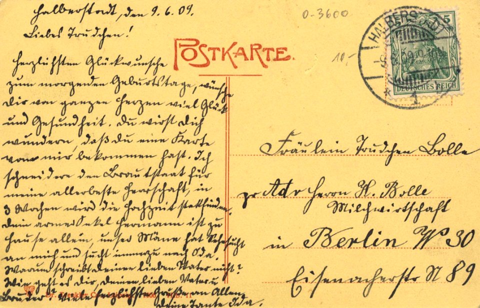 Halberstadt, Sachsen-Anhalt - Domplatz (back) (Zeno Ansichtskarten)