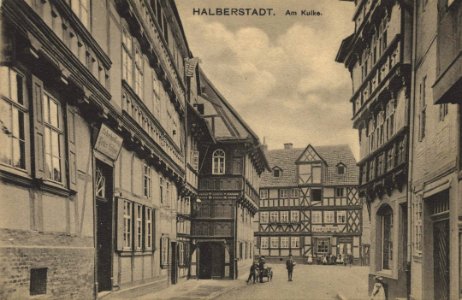 Halberstadt, Sachsen-Anhalt - Am Kulk (2) (Zeno Ansichtskarten)