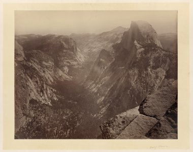 Half Dome, Yosemite Valley, Calif. LCCN95514294