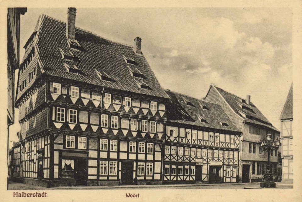 Halberstadt, Sachsen-Anhalt - Woort (Zeno Ansichtskarten)