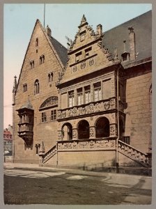 Halberstadt. Rathaus - Detail LOC ppmsca.52567