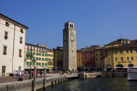 Houses facades vacations panorama photo