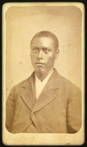 Half-length portrait of an African American man facing slightly left) - A. H. Plecker, 124 Main Street, Lynchburg, Va LCCN2010647835