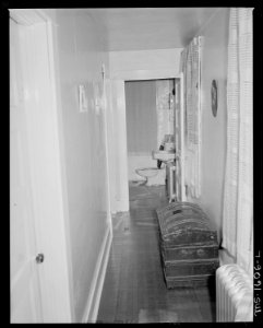 Hall and bathroom in the home of B. H. Barksdale, section foreman in the mines. U.S. Coal and Coke Company, Gary... - NARA - 540873