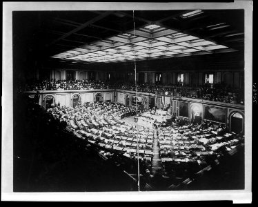 Hall of House of Representatives, (Congress) in session LCCN2008680181