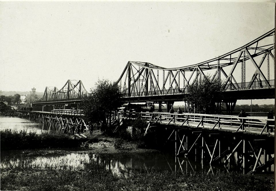 Halicz, Ständige behelfsmässige Dnjesterbrücke IV (BildID 15432532)