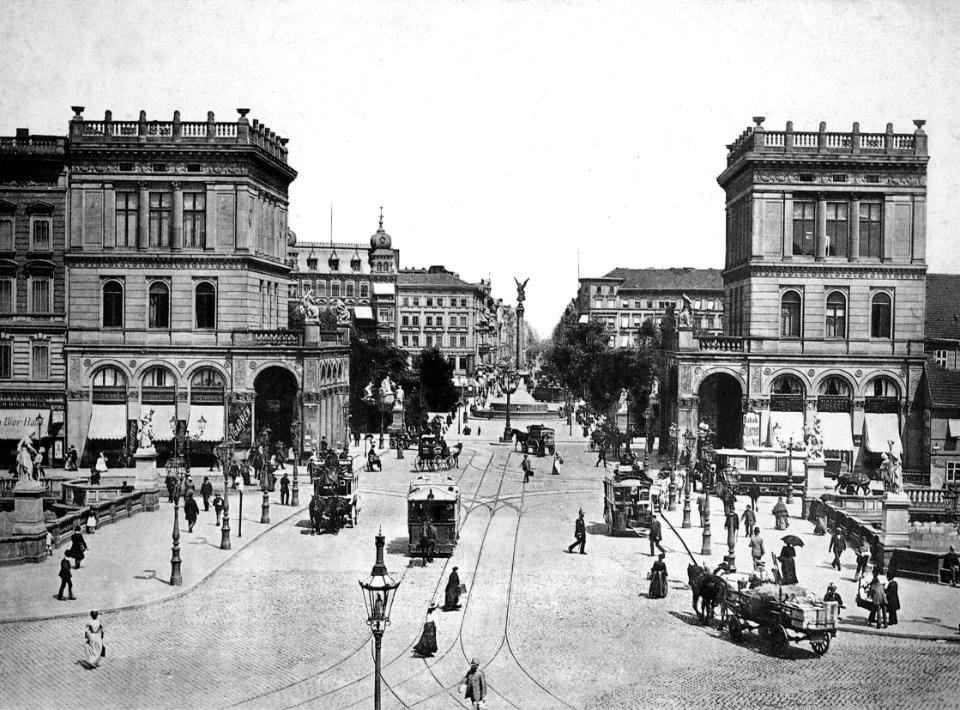 Hallesches Tor, Berlin 1894