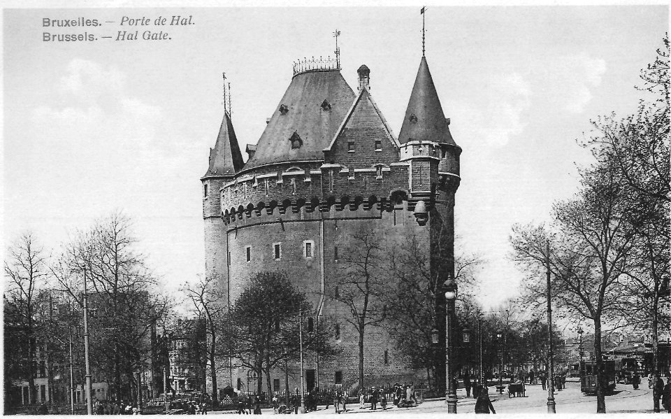 Hallepoort 19xx briefkaart