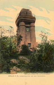 Halle (Saale), Sachsen-Anhalt - Bismarckturm auf dem Petersberg (Zeno Ansichtskarten)
