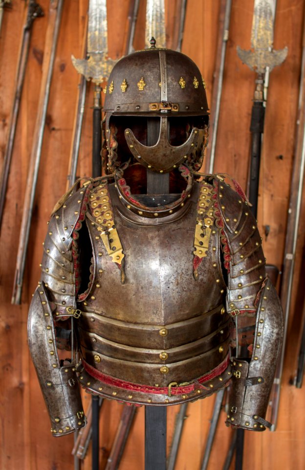 Halvrustning. 1600-talets andra hälft - Skoklosters slott - 108848