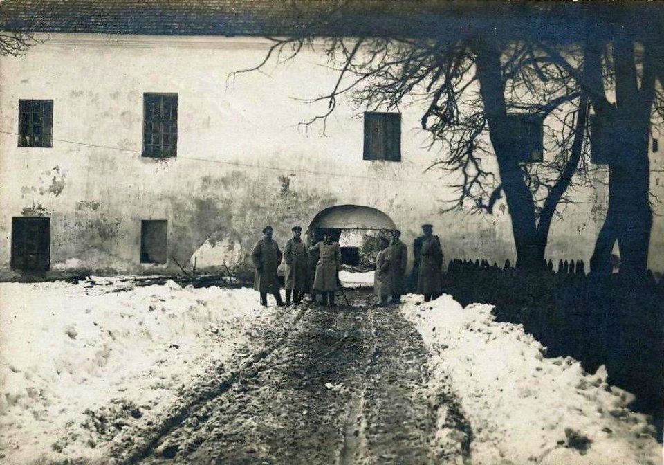 Halšanski zamak. Гальшанскі замак (02.1916)