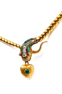 Halsband i form av en orm - Hallwylska museet - 89384