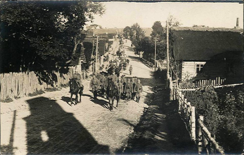 Halšany, Barunskaja. Гальшаны, Барунская (1916)