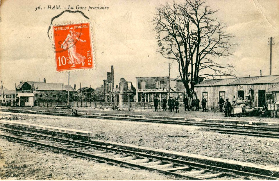 HAM - La gare provisoire