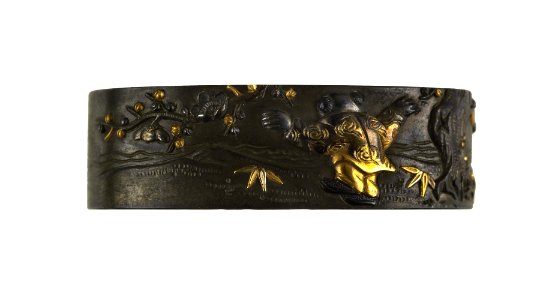 Hamano Noriyuki - Fuchi with a Chinese Boy - Walters 51950