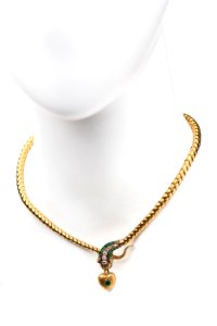 Halsband i form av en orm - Hallwylska museet - 89383