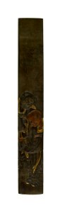 Hamano Noriyuki - Kozuka with Kanzan and Jittoku - Walters 51819