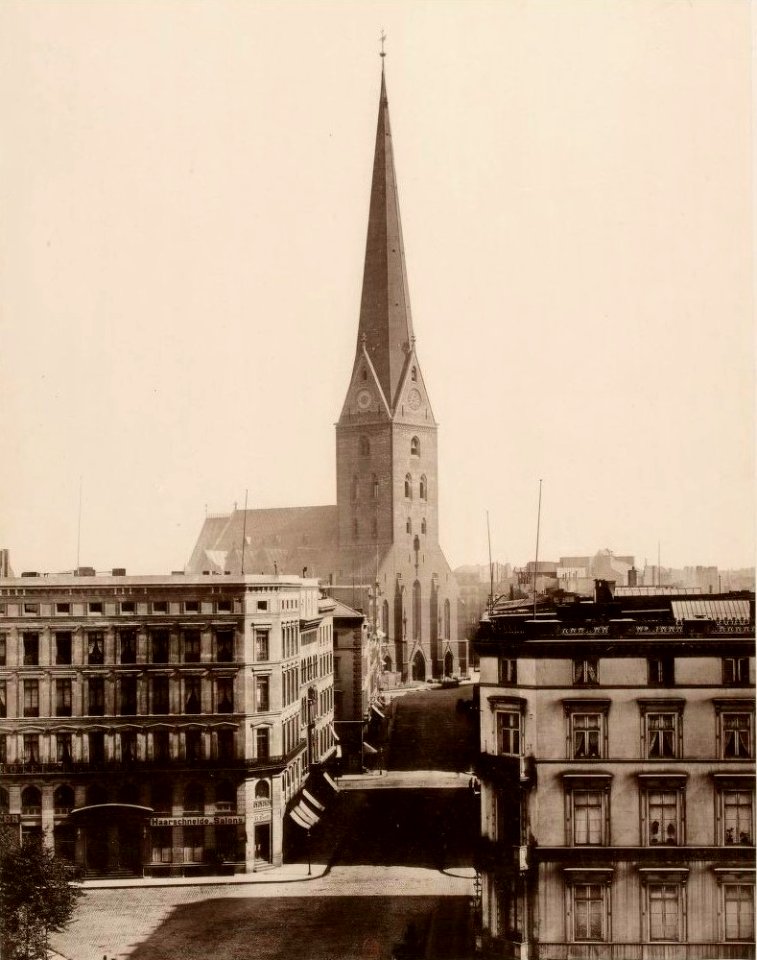 Hamburg 1891-1893, Strumper & Co, S. 13 Die St. Petri Kirche