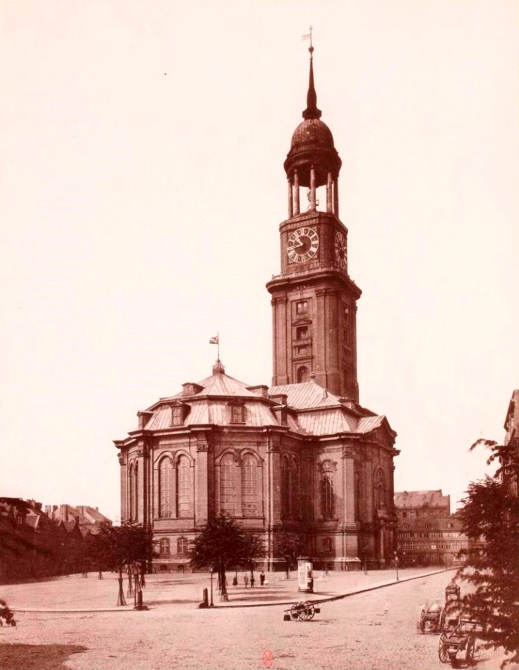 Hamburg 1891-1893, Strumper & Co, S. 30 Die St. Michaelis Kirche