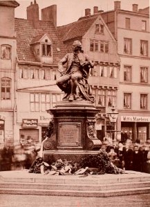 Hamburg 1891-1893, Strumper & Co, S. 35 Das Lessing-Denkmal