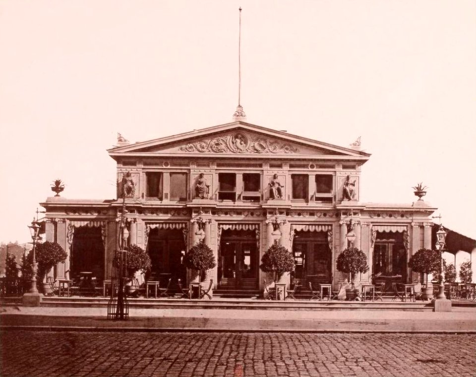 Hamburg 1891-1893, Strumper & Co, S. 24 Der Alsterpavillon