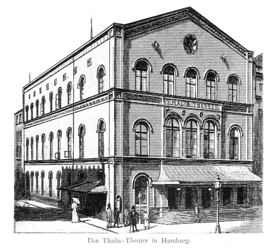 Hamburg Thalia Theater um 1890