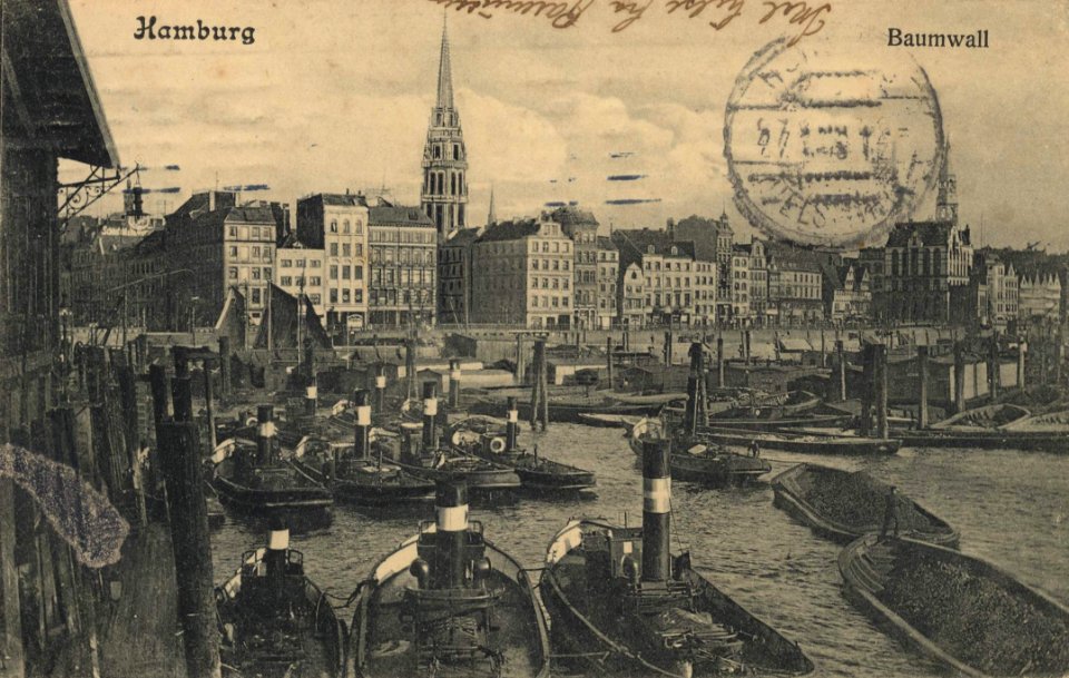 Hamburg, Hamburg - Baumwall (Zeno Ansichtskarten)