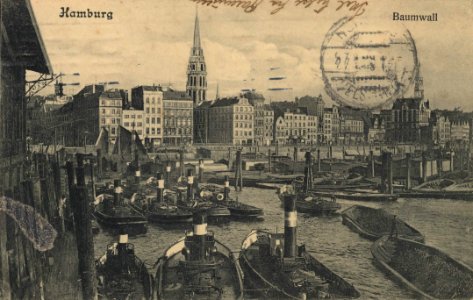 Hamburg, Hamburg - Baumwall (Zeno Ansichtskarten)