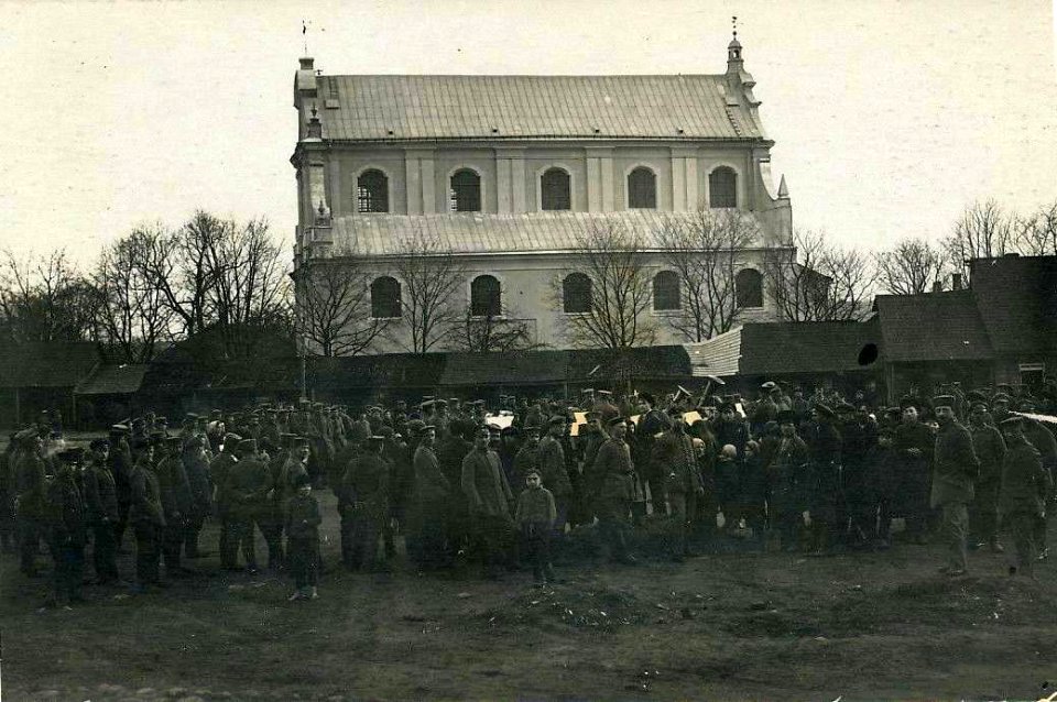 Halšany, Rynak, Franciškanski. Гальшаны, Рынак, Францішканскі (1916) (2)