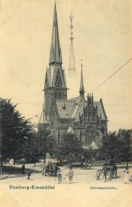 Hamburg, Hamburg - Eimsbüttel; Christuskirche (Zeno Ansichtskarten)