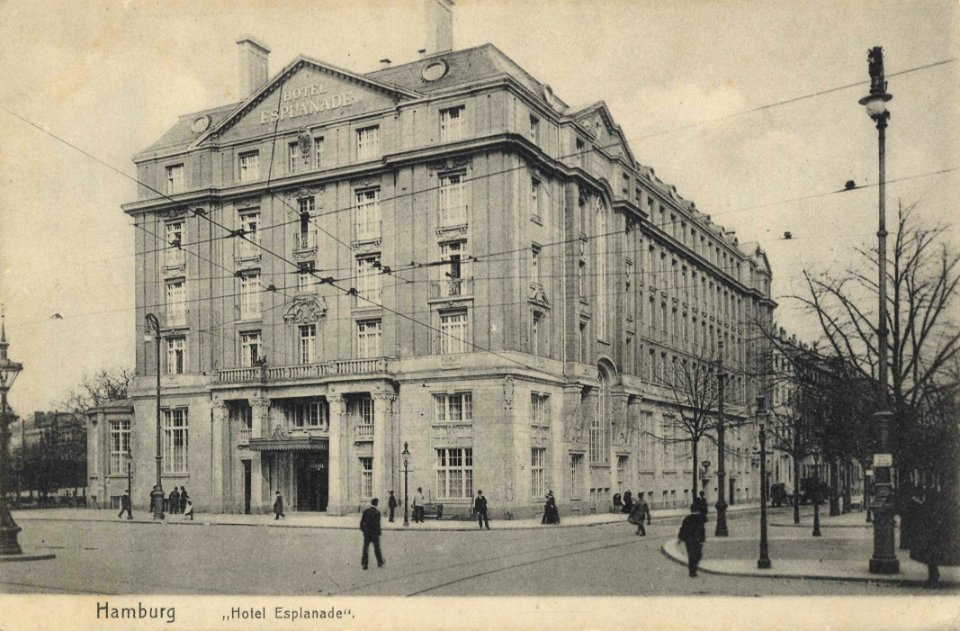Hamburg, Hamburg - Hotel Esplanade (Zeno Ansichtskarten)