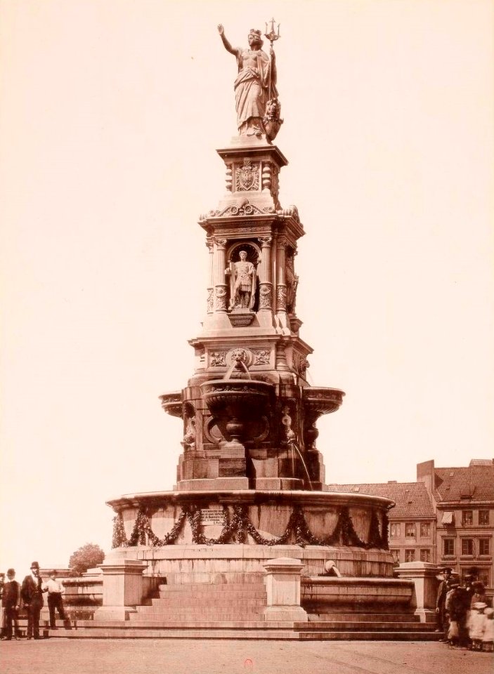 Hamburg 1891-1893, Strumper & Co, S. 32 Der Hansabrunnen