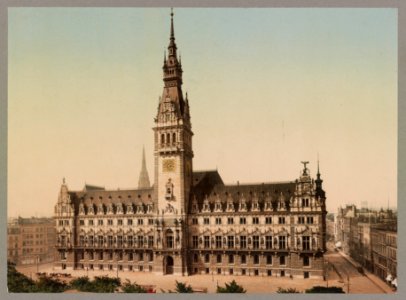 Hamburg. Das Rathaus LOC ppmsca.52568