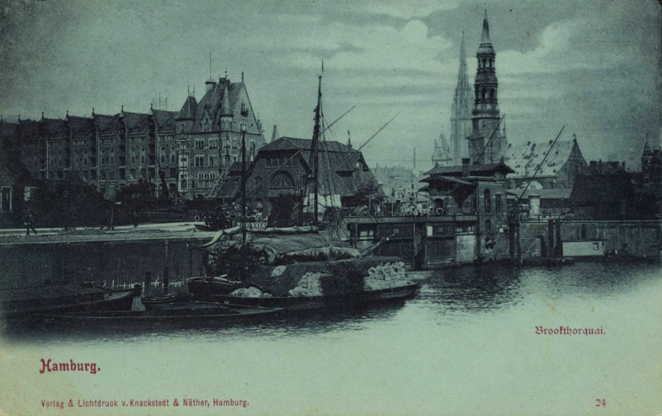 Hamburg, Hamburg - Brooftorkai (Zeno Ansichtskarten)