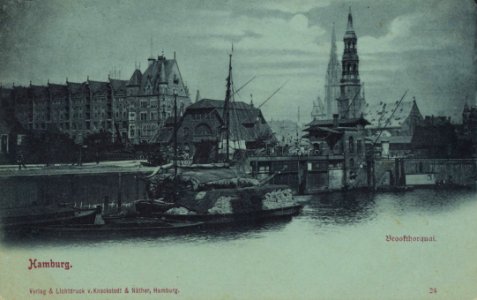 Hamburg, Hamburg - Brooftorkai (Zeno Ansichtskarten)