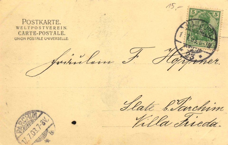 Hamburg, Hamburg - Kaiser-Wilhelm-Denkmal (2) (back) (Zeno Ansichtskarten)
