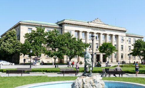 City architecture theater