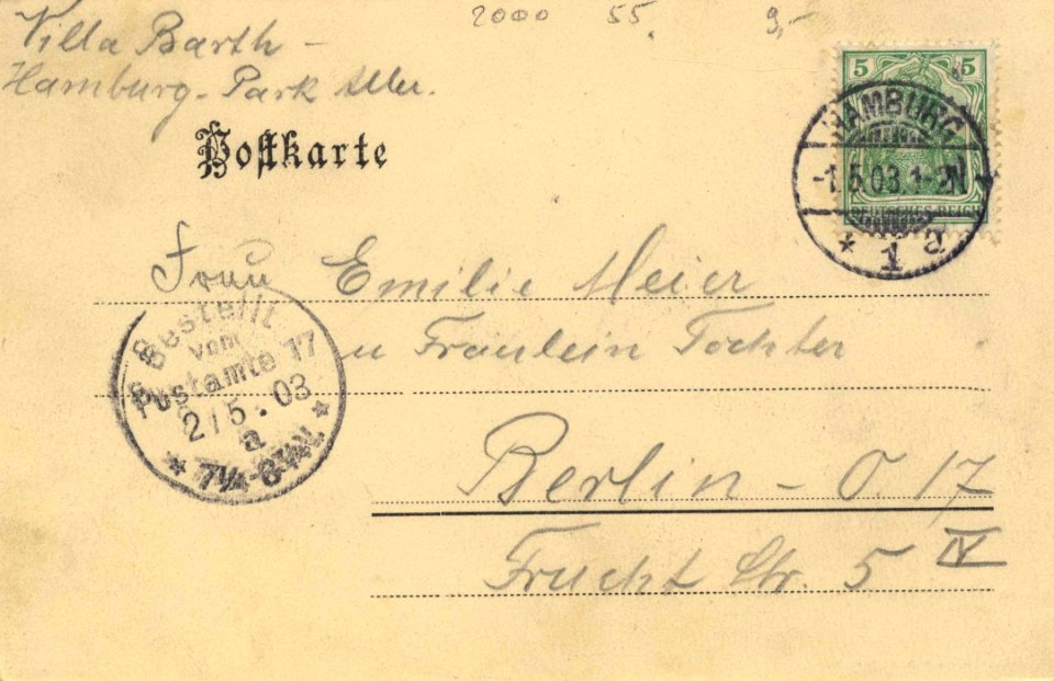 Hamburg, Hamburg - Süllberg (2) (back) (Zeno Ansichtskarten)