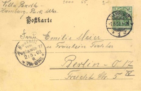 Hamburg, Hamburg - Süllberg (2) (back) (Zeno Ansichtskarten)
