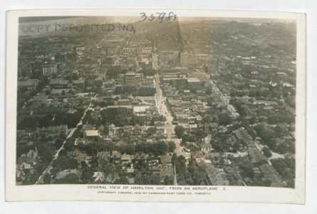Hamilton Ontario from the Air (HS85-10-35981) original
