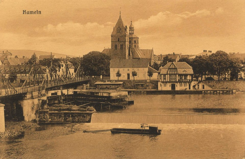 Hameln, Niedersachsen - Stadtansicht (Zeno Ansichtskarten)