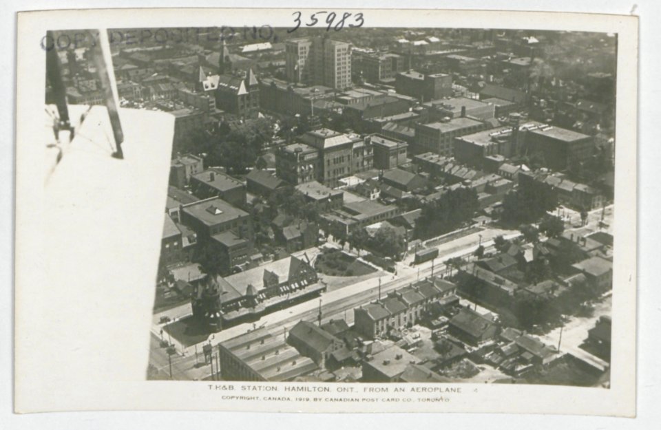 Hamilton Ontario from the Air (HS85-10-35983) original